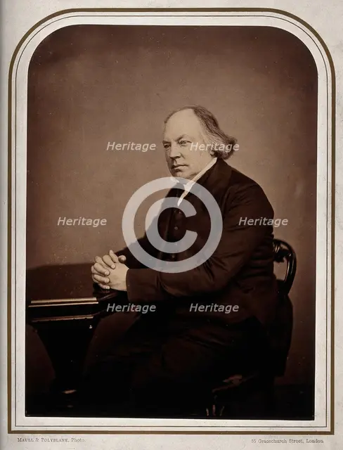 The Reverend Miles Joseph Berkeley. Creator: Maull & Polyblank.