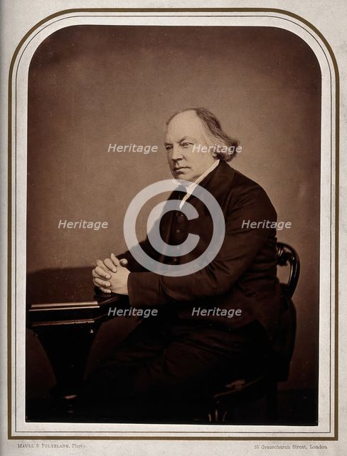 The Reverend Miles Joseph Berkeley. Creator: Maull & Polyblank.