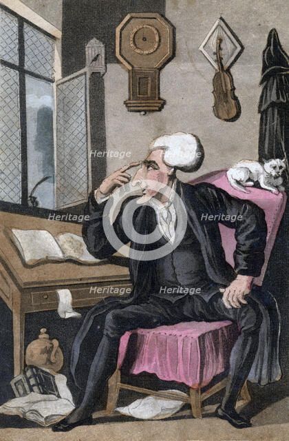 The Reverend Doctor Syntax, 1828. Artist: Unknown