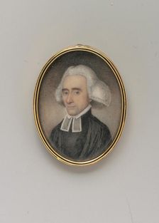 The Reverend Dr. Ezra Stiles, 1770. Creator: Samuel King