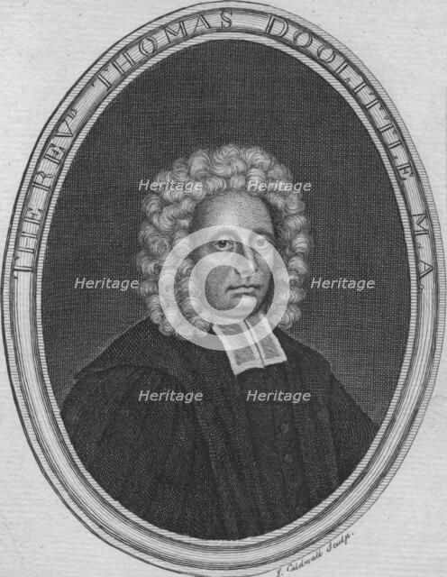 'The Reverend Thomas Doolittle M.A.', (c1775). Creator: James Caldwall.