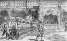 The Review at Cairo: March Past of the Beloochees c1880