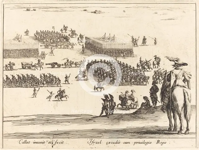 The Review, c. 1627/1628. Creator: Jacques Callot.