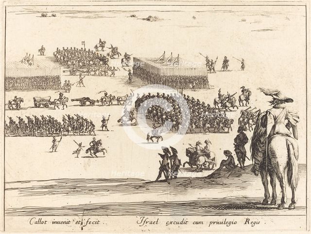 The Review, c. 1627/1628. Creator: Jacques Callot.
