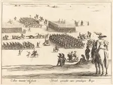 The Review, c. 1627/1628. Creator: Jacques Callot