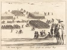 The Review, c. 1627/1628. Creator: Jacques Callot