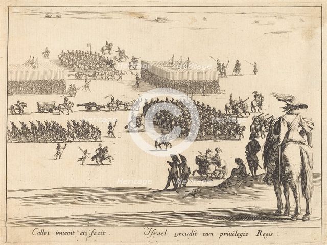 The Review, c. 1627/1628. Creator: Jacques Callot.