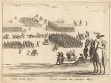 The Review, c. 1627/1628. Creator: Jacques Callot
