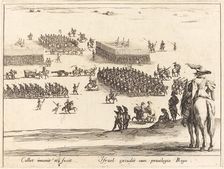 The Review, c. 1627/1628. Creator: Jacques Callot