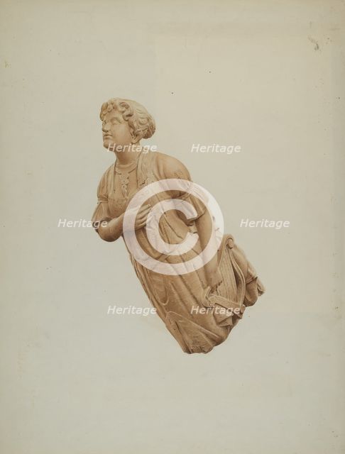 The Rhine Figurehead, 1935/1942. Creator: Rosamond P Gray.