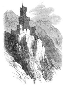 The Rhine: the Falkenburg, 1864. Creator: Unknown