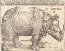 The Rhinoceros, 1515. Creator: Albrecht Durer