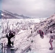 The Rhône Glacier, Switzerland, c1955. Creator: Arthur Charles Kirby Ware
