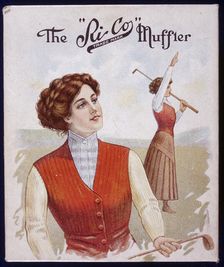 The Rico Muffler, adverting poster, c1890