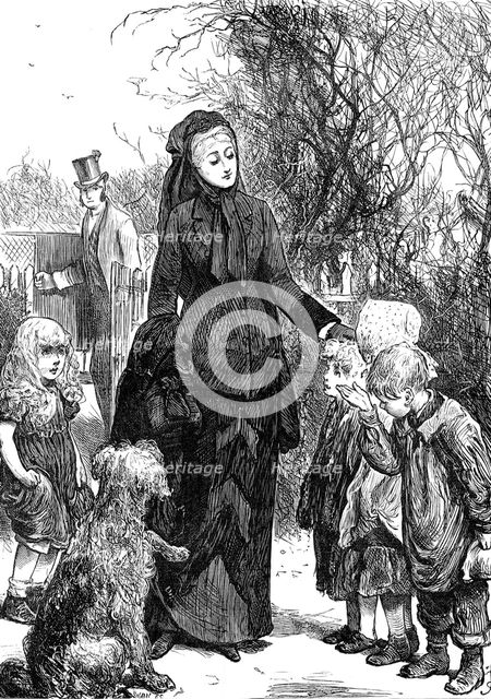 The Rich Widow, 1880. Creator: Unknown.