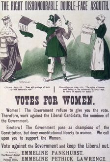 The Right Dishonourable Double-face Asquith c1910. Artist: A Patriot