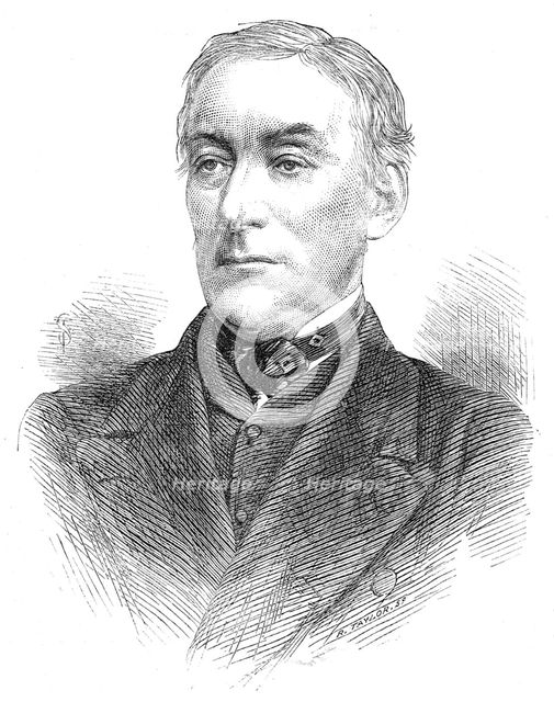 The Right Hon. W. Monsell, M.P., Postmaster-General, 1871. Creator: Unknown.
