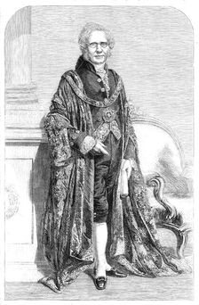 The Right Hon. W. Cubitt, M.P., the new Lord Mayor, from a photograph by Mayall, 1860. Creator: Unknown