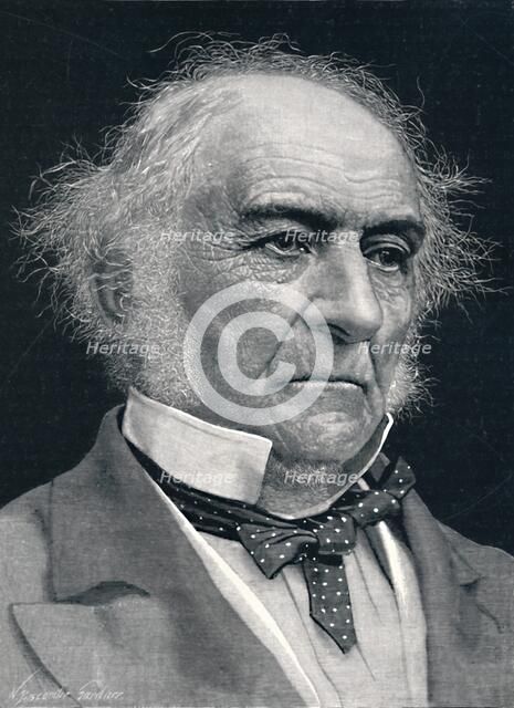 'The Right Hon. W. E. Gladstone', c1880s, (1896). Artist: William Biscombe Gardner.