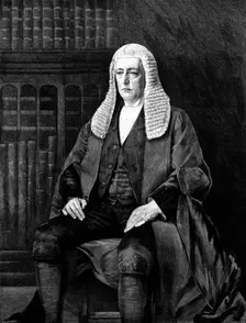 The Right Hon. William Court Gully, Speaker of the House of Commons, 1895. Creator: P Naumann