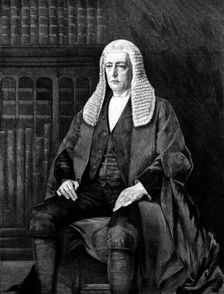 The Right Hon. William Court Gully, Speaker of the House of Commons, 1895. Creator: P Naumann