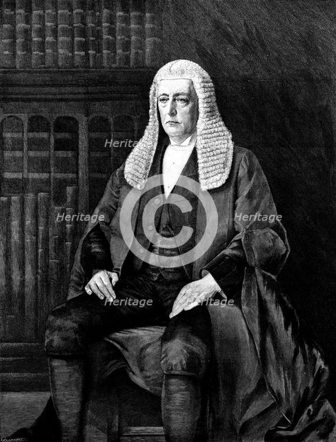 The Right Hon. William Court Gully, Speaker of the House of Commons, 1895. Creator: P Naumann.
