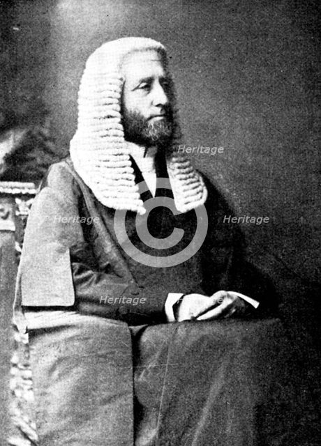 The Right Hon. A. W. Peel, Speaker from 1884 to April 1895, (1895).  Creator: Alexander Bassano.