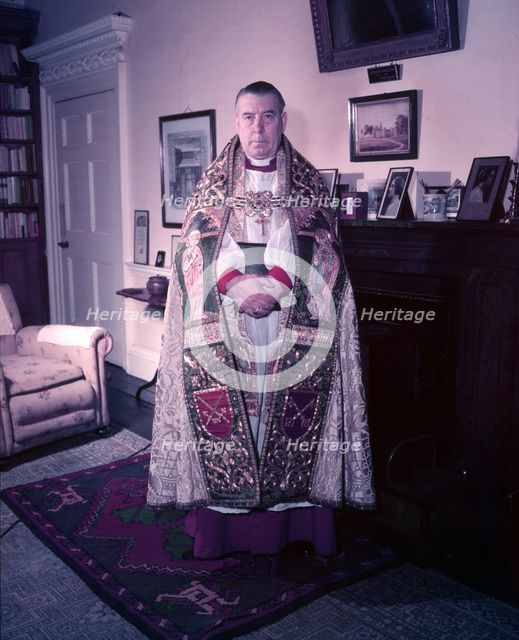 The Right Hon. and Most Rev. John William Charles Wand D.D., Bishop of London, c1953. Creator: Arthur Charles Kirby Ware.