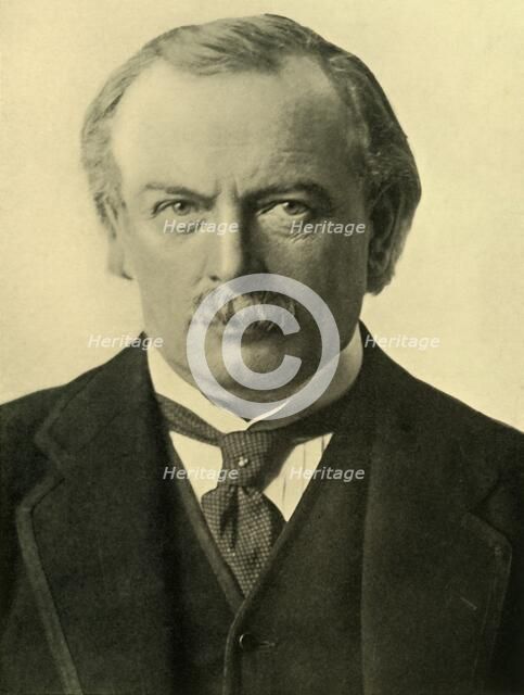 'The Right Hon. David Lloyd George, Prime Minister and First Lord of the Treasury', c1918, (c1920). Creator: Carl Vandyk.