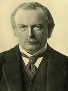 The Right Hon. David Lloyd George, Prime Minister and First Lord of the Treasury c1918, (c1920). Creator: Carl Vandyk