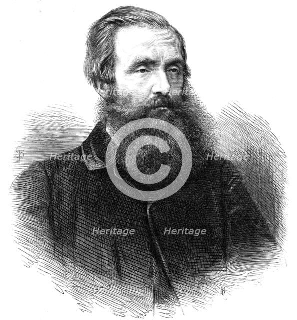 The Right Hon. Earl Spencer, K.O., the new Lord Lieutenant of Ireland,1869. Creator: Unknown.