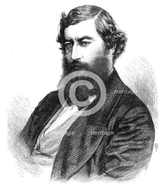 The Right Hon. George Ward Hunt, M.P., Chancellor of the Exchequer, 1868. Creator: Unknown.