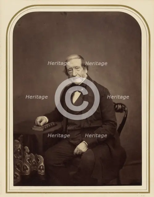 The Right Hon. John, Lord Campbell, P.C., Lord Chief Justice of England, 1857. Creator: Maull & Polyblank.