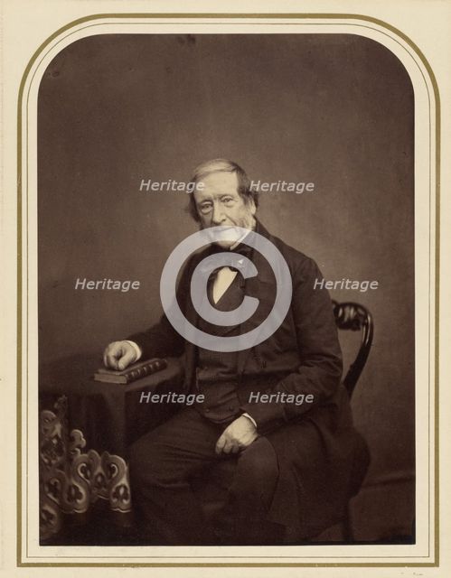 The Right Hon. John, Lord Campbell, P.C., Lord Chief Justice of England, 1857. Creator: Maull & Polyblank.
