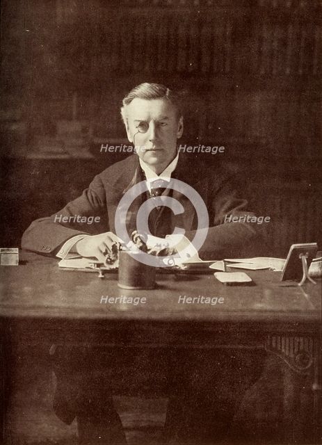'The Right Hon. Joseph Chamberlain', c1900. Creator: Gunn & Stuart.