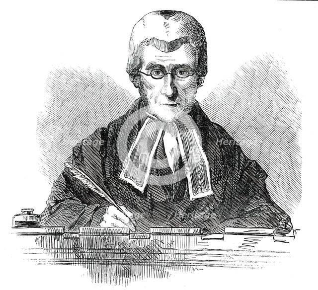 The Right Hon. Lord Campbell, Lord Chief Justice of the Court of Queen's Bench..., 1850. Creator: Unknown.