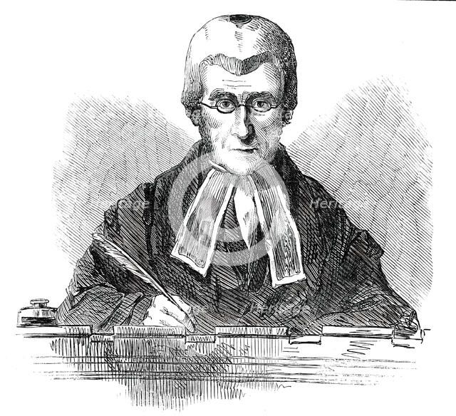 The Right Hon. Lord Campbell, Lord Chief Justice of the Court of Queen's Bench..., 1850. Creator: Unknown.