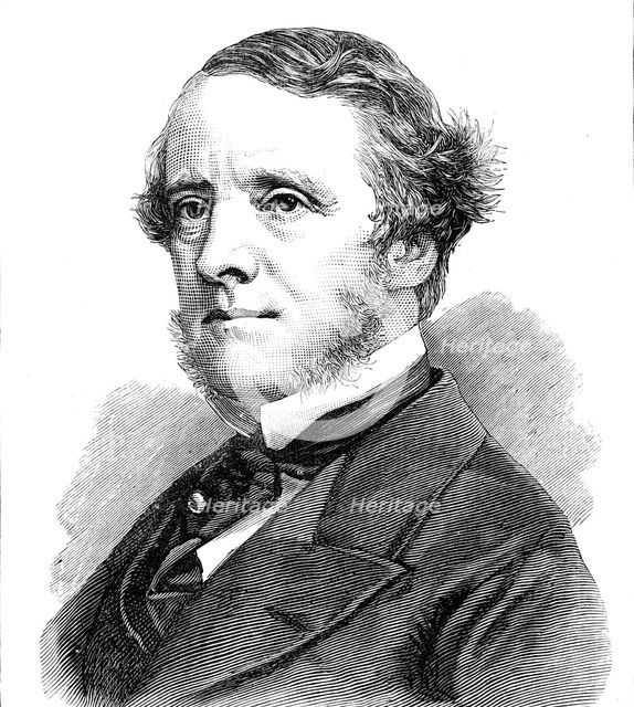 The Right Hon. Lord Carlingford, the new Privy Seal, 1881. Creator: Unknown.