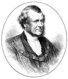 The Right Hon. Sills John Gibbons, the new Lord Mayor of London, 1871. Creator: Unknown