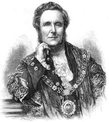 The Right Hon. Sir Sydney Waterlow, Lord Mayor of London, 1872. Creator: Unknown