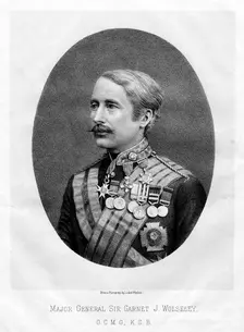 The Right Honourable Garnet Joseph Wolseley, British Field Marshal, 1880