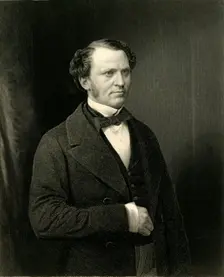 The Right Honourable Edward Henry Stanley. Earl of Derby c1872. Creator: William Holl