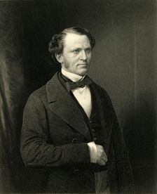 The Right Honourable Edward Henry Stanley. Earl of Derby c1872. Creator: William Holl