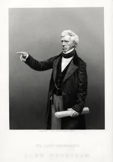 The Right Honourable Henry Brougham, Lord High Chancellor of Great Britain, c1880. Artist: DJ Pound