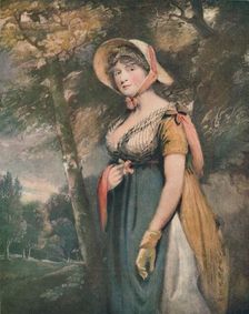 The Right Honourable Lady Louisa Manners c1821. Artist: John Constable