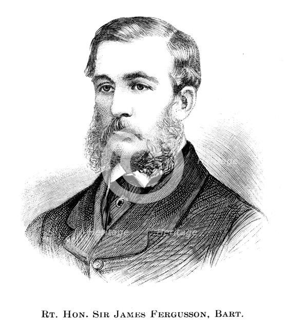 The Right Honourable Sir James Fergusson, 1886. Artist: Unknown