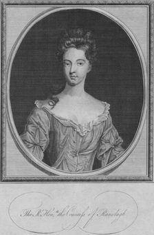 The Right Honourable the Countess of Ranelagh 1786. Creator: Unknown