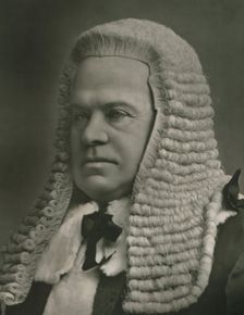 The Right Honorable The Earl of Halsbury c1880s, (c1907). Creator: Elliott & Fry