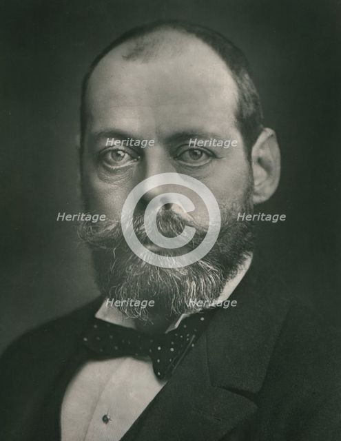 'The Right Honorable The Late Randolph Spencer Churchill', (mid 1890s). Creators: Bassano Ltd, Alexander Bassano.