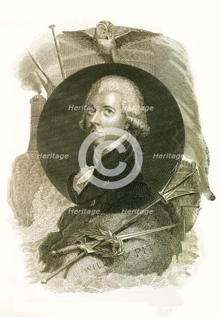 'The Right Honorable William Pitt', (1759-1806), 1816. Creator: Unknown.